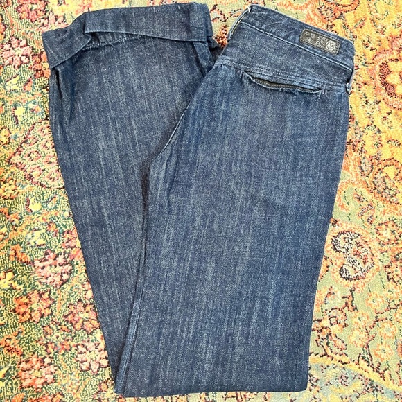 NWOT AG the Deco Ladies Dark Denim Jeans - Picture 1 of 10